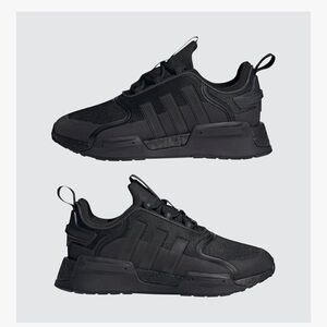 Adidas NMD V3 Low Black Sneakers Kids Boys 5 1/2